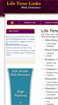 Mobile Screenshot of lifetimelinks.com