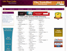 Tablet Screenshot of lifetimelinks.com